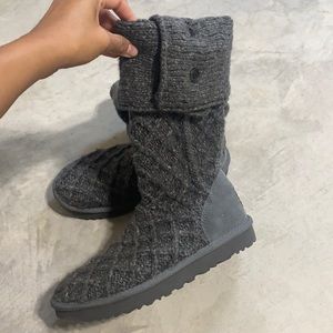 Ugg sweater knit boots
